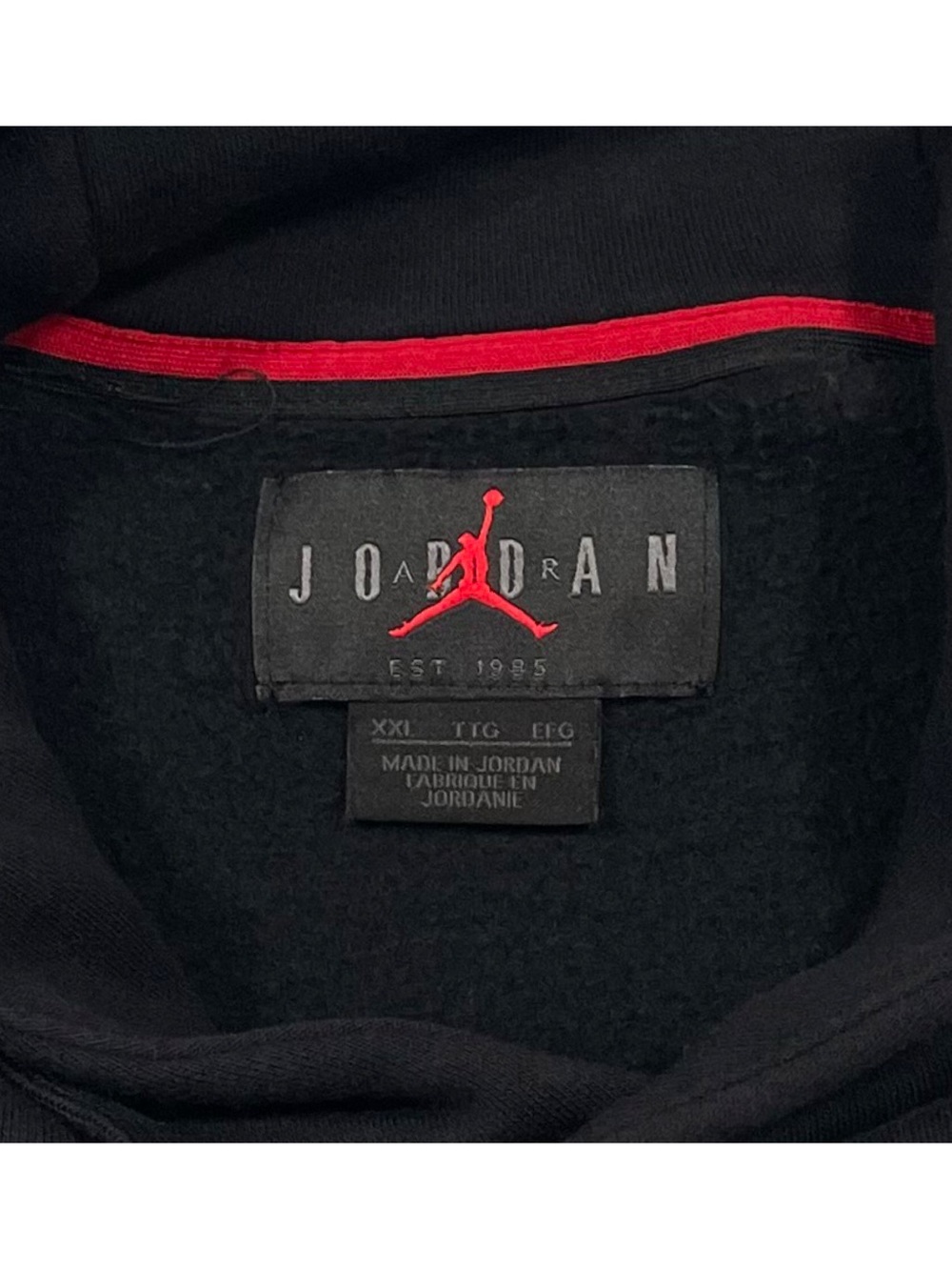 Nike Air Jordan Jumpman Classics Black Hoodie Sweatshirt Size XXL (Retail $80) - Picture 5 of 5